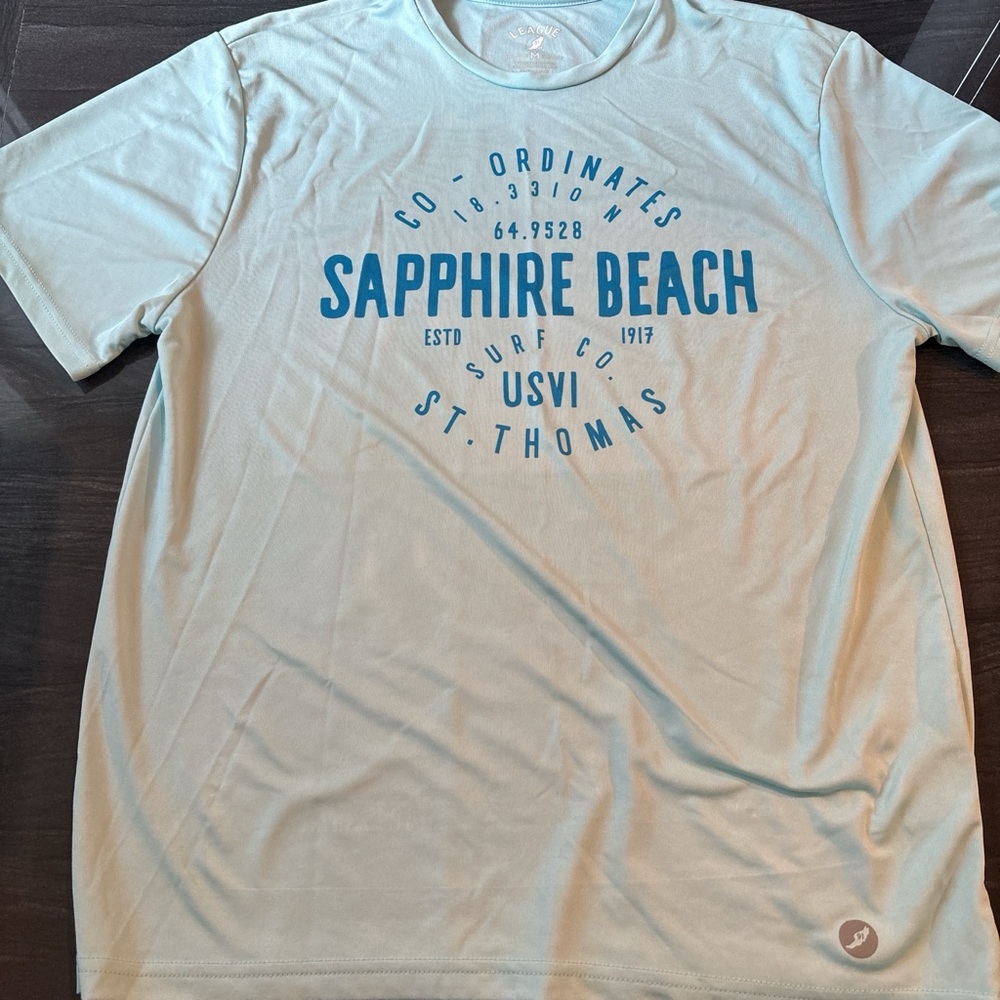 Sapphire Beach Light Blue T-Shirt